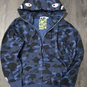 Kids Blue Camouflage Jacket